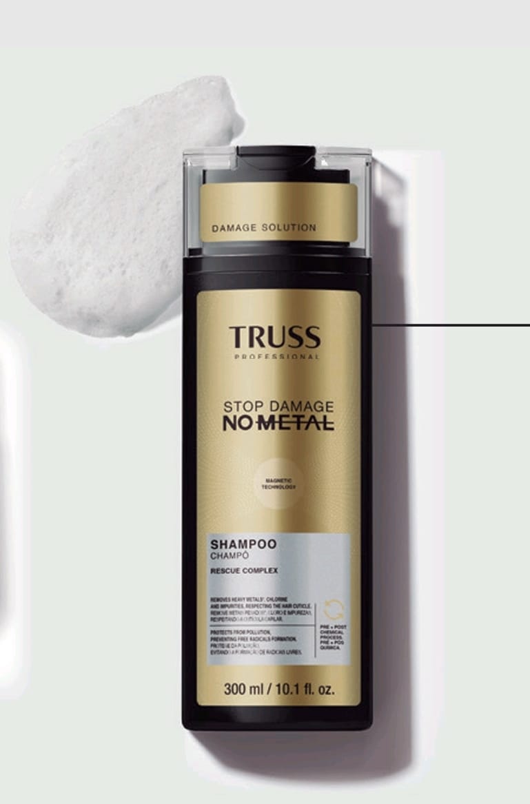 No Metal Stop Damage Shampoo 300ml/10.1ﬂ.oz